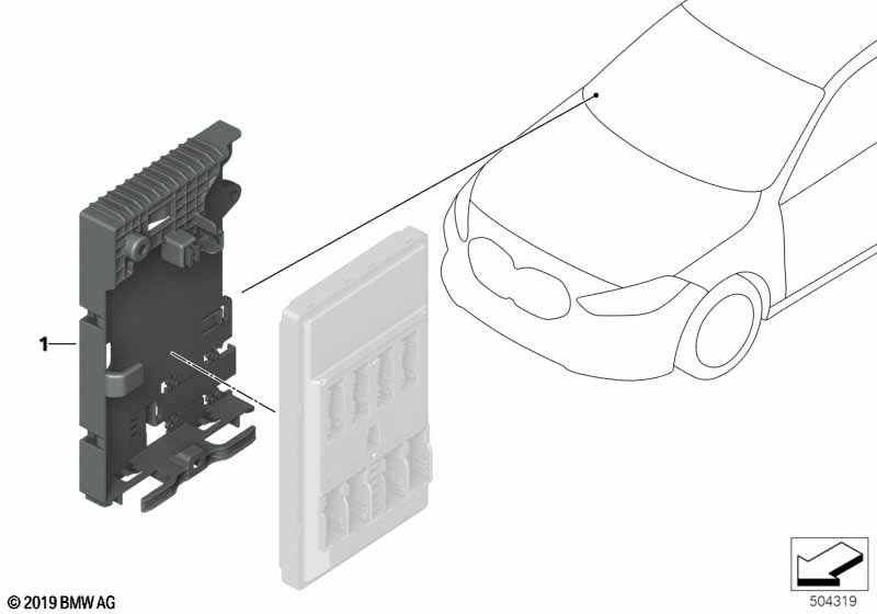 Держатель Body Domain Controller (BDC)