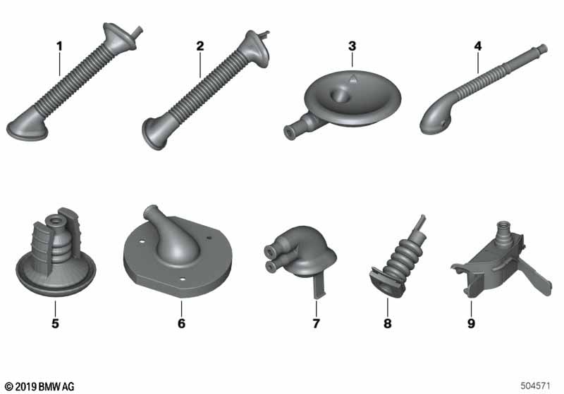 Различные втулки / крышки
