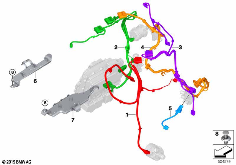 жгут проводов двигателя