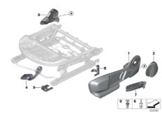 Сиденье Пд накладки сиденья