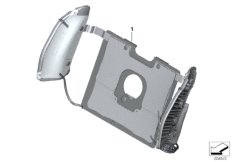 Переднее сиденье, функции комфорта