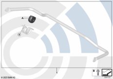 Ремкомплект заднего стабилизатора