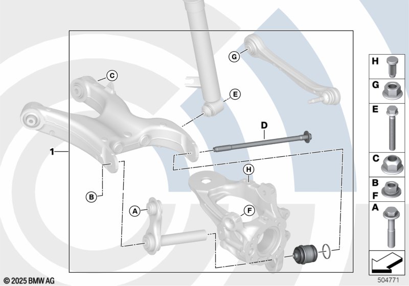 Ремкомплект шарового шарнира