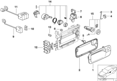 Привод двери/замок двери Пд