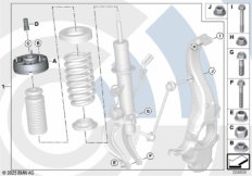 Ремкомплект опорного подшипника