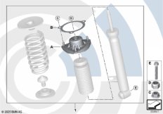 Ремкомплект опорного подшипника