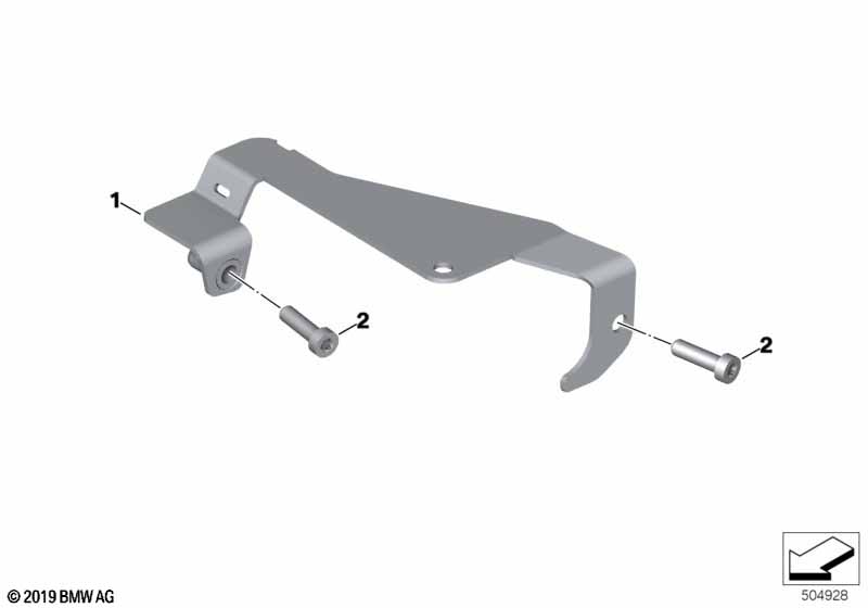 Кронштейн жгута проводов