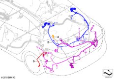 Рем.кабель основн.жгут проводов - сзади