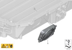 Блок отвода газа высоковольтн.накопит.
