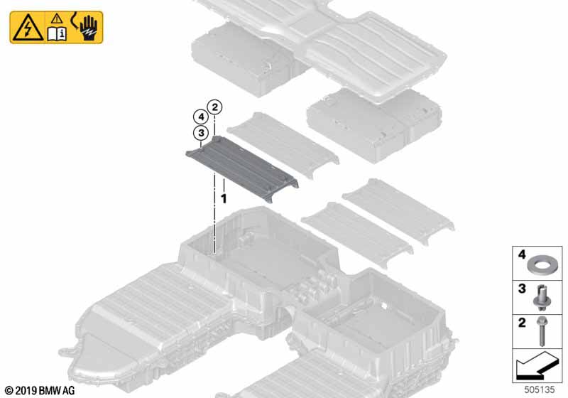 Модульная распорка высоковольтн.накоп.