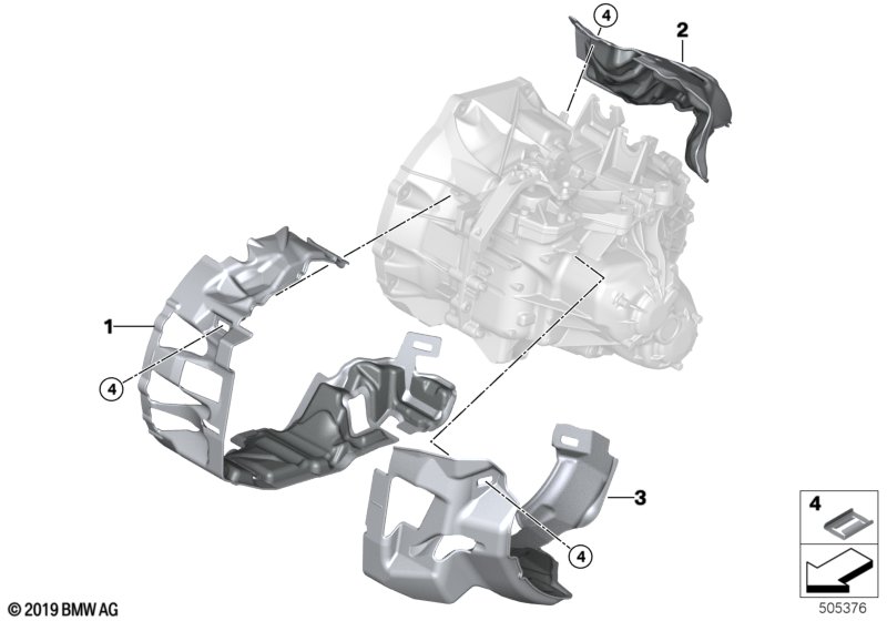 Коробка передач дополнит.элементы