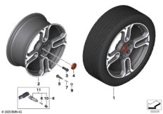 MINI л/с диск JCW GP Spoke 590 - 18"