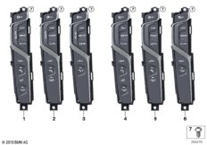 Панель управления в центральной консоли