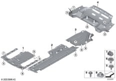 Облицовка днища кузова