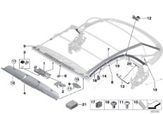 Складной верх дополнительные элементы