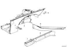 Колесная ниша/лонжерон