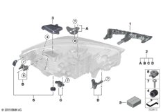 Детали фары
