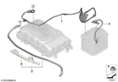 Провод батареи/кабель на массу
