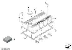 Крышка головки блока цилиндров