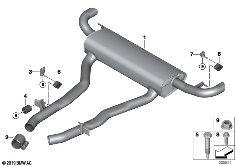 Система выпуска ОГ Зд