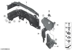 Дополнительные элементы моторного отсека