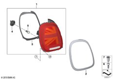 Блок задних фонарей