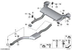 Система выпуска ОГ Зд