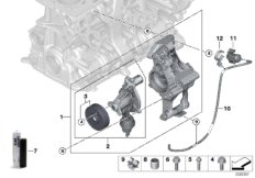 Система охлаждения-насос ОЖ