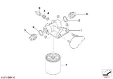 Смазочная система-масляный фильтр