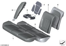 Набивка и обивка сиденья пов.комф.Зд