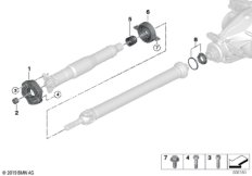 Детали карданного вала, полноприводный