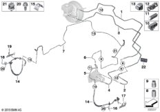 Трубопровод тормозного привода Пд