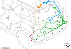 Рем.кабель основн.жгут проводов - сзади