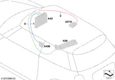 Рем.кабель основного жгута проводов HSD