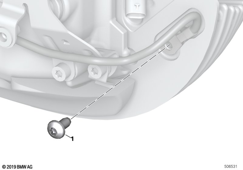 Винт массы головки блока цилиндров