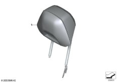 Инд.подголовник передн.сид.пов.комфортн.