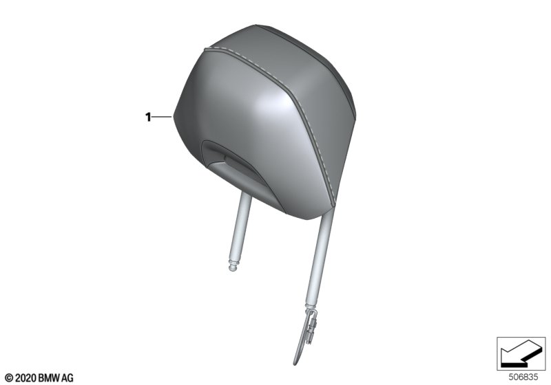 Индивидуальный подголовник Пд кожа