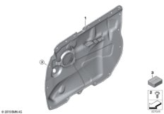 Кронштейн двери спереди