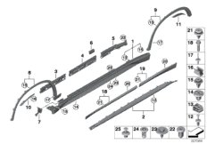 Накладка порог / арка колеса