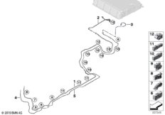 Топливопровод/ элементы крепления