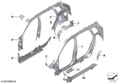 Детали бокового каркаса