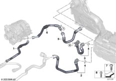 Контур сист.охлаждения в/вольтн.системы