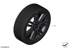 MINI легк.мет.колесо Spoke 532 - 18"