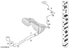 Топливопровод/ элементы крепления