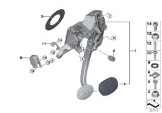 Педальный механизм АКПП