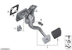 Педальный механизм АКПП