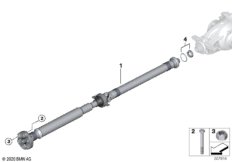Карданный вал/закладная гайка
