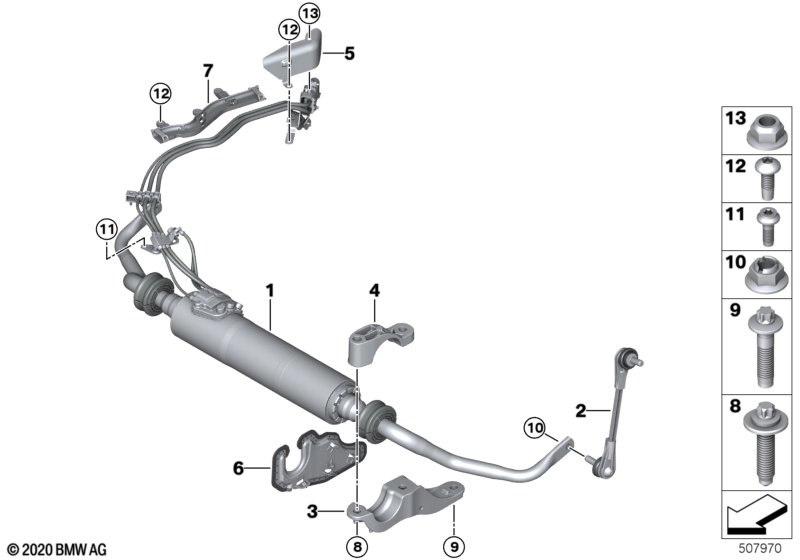 Пер.стабилизатор/Dynamic Drive полнопр.