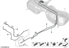 Топливопровод/ элементы крепления