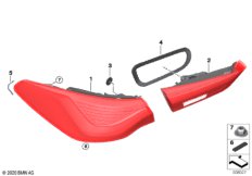 Блок задних фонарей